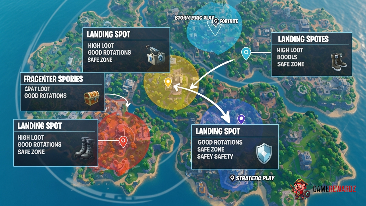 Best Fortnite Duo Landing Spots